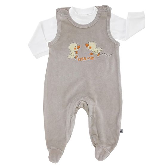 Jacky Set Nicki-Combinaison avec Application & T-Shirt Basic Line - Beige - Taille: 50