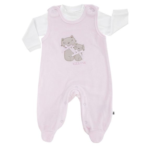 Jacky Basic Line - Set di tutina e camicia Nicki con applicazioni - Rosa - Taglia 50