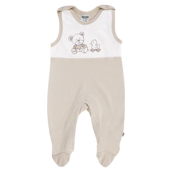 Jacky Strampler Bear - Beige Offwhite - Gr. 50