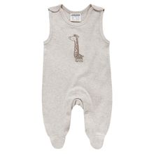 Strampler - Giraffe - Beige Melange - Gr. 62