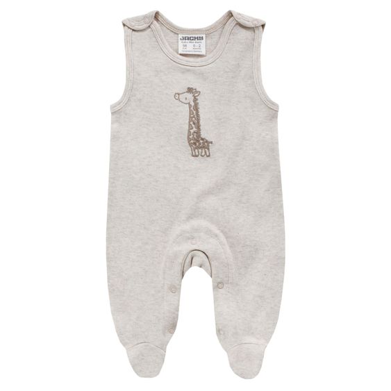 Jacky Romper - Giraffe - Beige Melange - Size 68