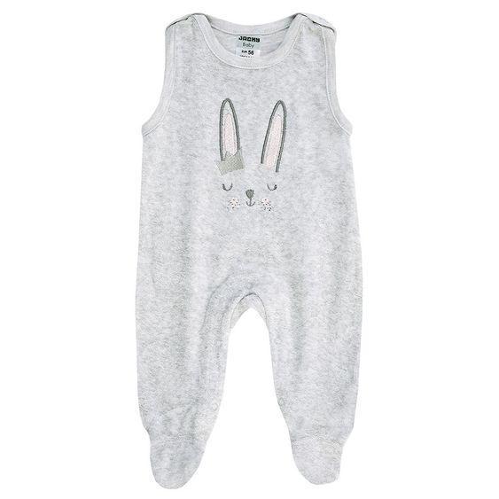 Jacky Strampler Hase - Grau Melange - Gr. 50