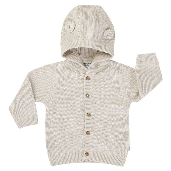 Jacky Strickjacke Badu Bär - Beige Melange - Gr. 56