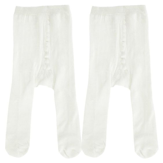 Jacky Strumpfhose 2er Pack - Offwhite - Gr. 50 / 56