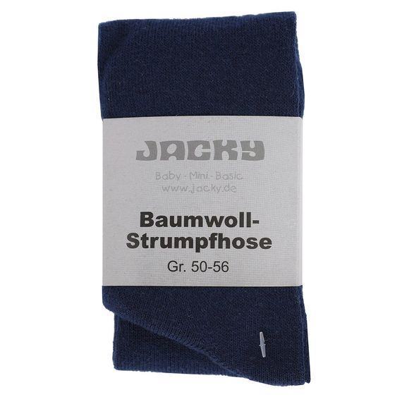 Jacky Strumpfhose - Uni Marine - Gr. 50 / 56