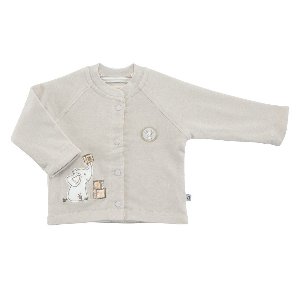 Jacky Wende-Jacke Elephant - Ringel Beige - Gr. 50