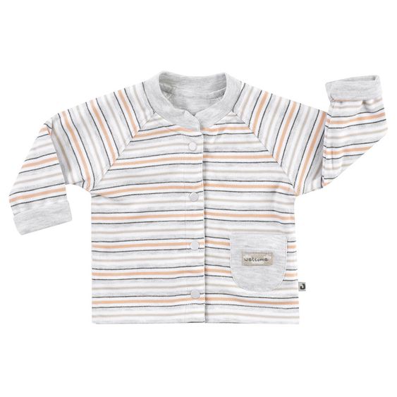 Jacky Reversible jacket llama - gray striped - size 62