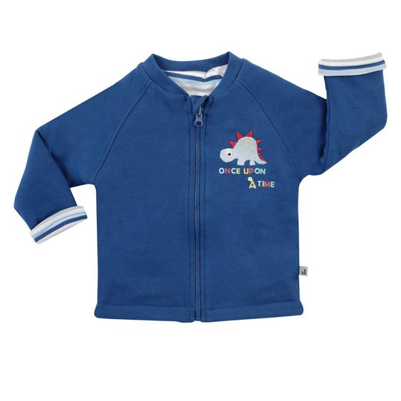 Jacky Wendejacke wattiert - Dino Dunkelblau - Gr. 56