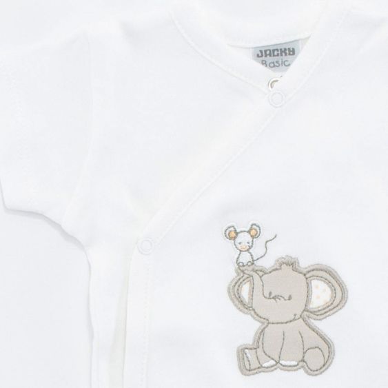 Jacky Wickelbody Kurzarm  Elephant - Offwhite - Gr. 50