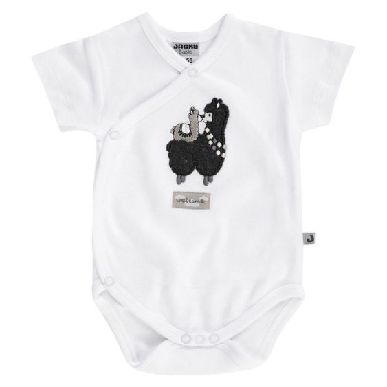 Jacky Wickelbody Kurzarm - Lama Offwhite - Gr. 44