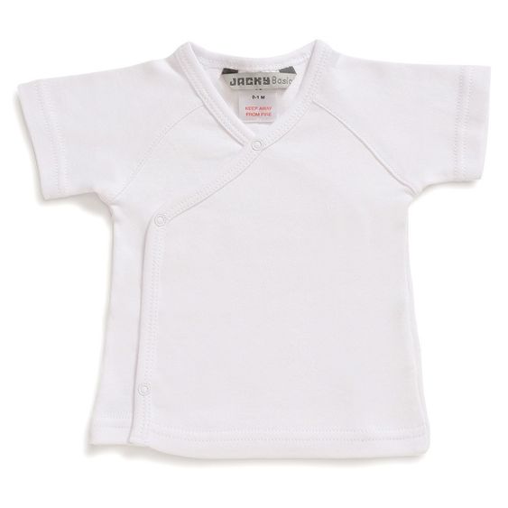 Jacky Wickelshirt Kurzarm - Weiß - Gr. 56