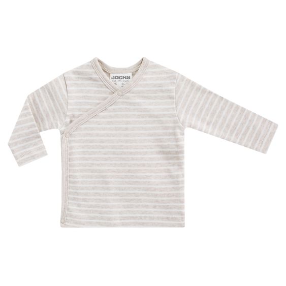 Jacky Camicia a portafoglio a maniche lunghe - a righe - beige melange - taglia 68