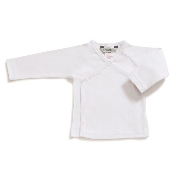 Jacky Wrap shirt long sleeve - White - Gr. 62