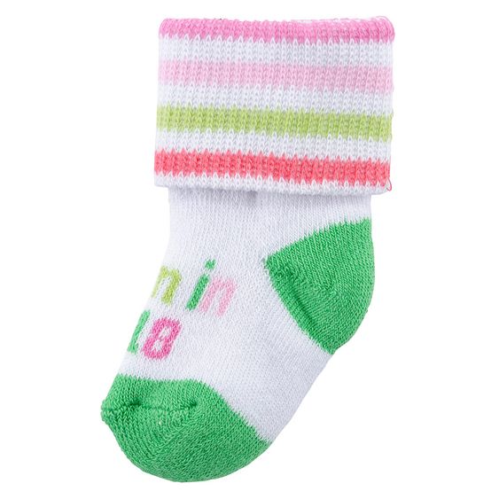 Jacobs Babymoden Erstlingssocken 2er Pack Born in 2018 - Pink