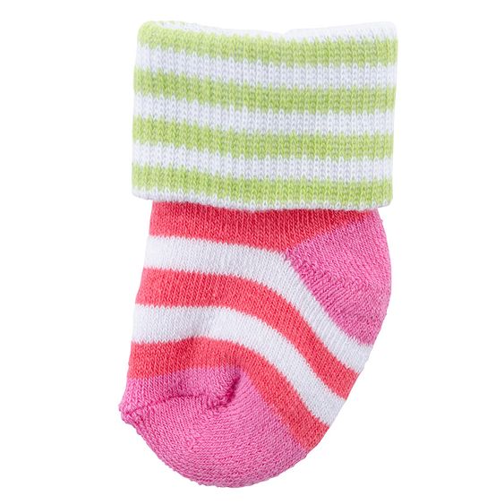 Jacobs Babymoden Erstlingssocken 2er Pack Born in 2018 - Pink