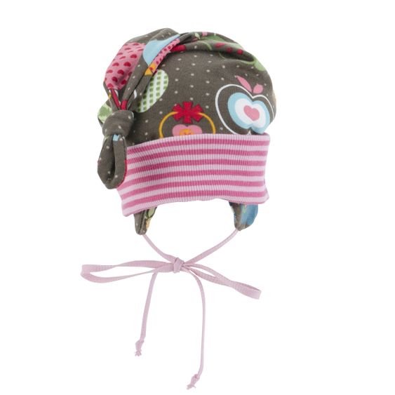 Jacobs Babymoden Cappello annodato Fruits - Taupe Multicolore - Taglia 42 / 44