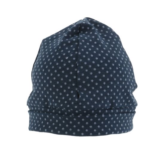Jacobs Babymoden Cappello con busta a pois - Blu Scuro Grigio - Taglie 38 / 40