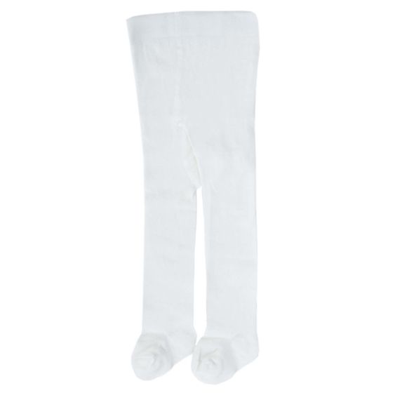 Jacobs Babymoden Strumpfhose - Uni Ecru - Gr. 62 / 68