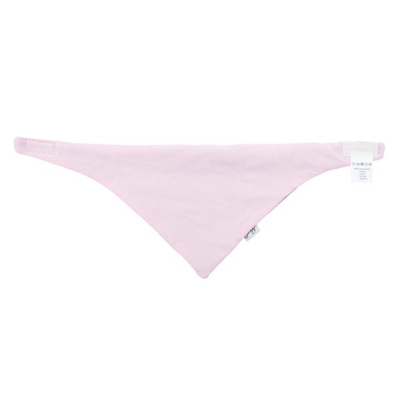 Jacobs Babymoden Wende-Halstuch - Blüten - Taupe Rosa