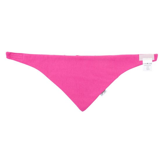 Jacobs Babymoden Wende-Halstuch - Flamingos - Grau Pink