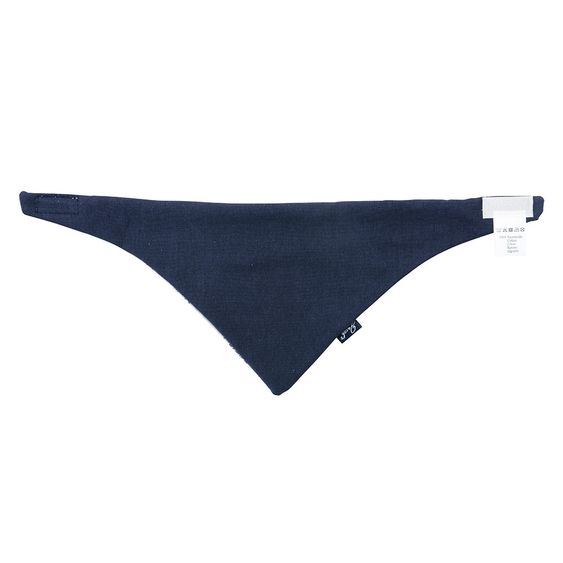 Jacobs Babymoden Wende-Halstuch - Meerestiere - Grau Marine