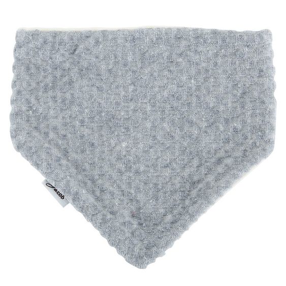 Jacobs Babymoden Wende-Halstuch Nicki - Jacquard - Grau