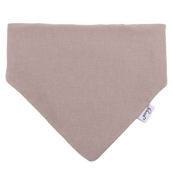 Jacobs Babymoden Wende-Halstuch - Ringel - Marine Beige