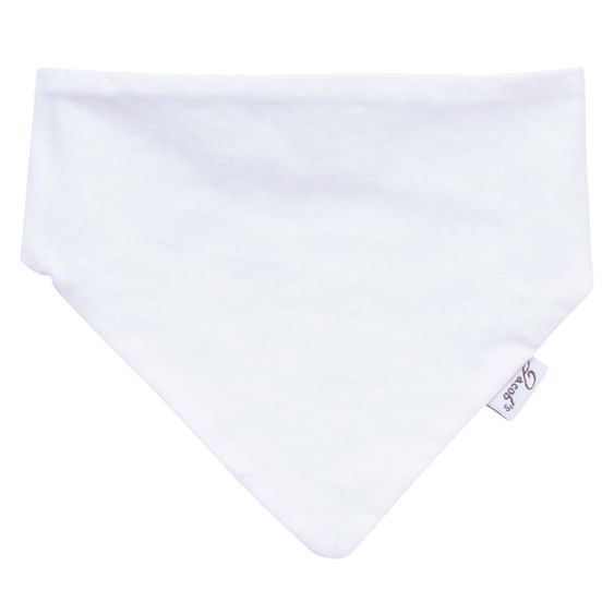 Jacobs Babymoden Wende-Halstuch - Sterne - Anthrazit Ecru
