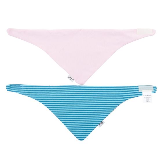 Jacobs Babymoden Wende-Halstuch - Wald - Rosa