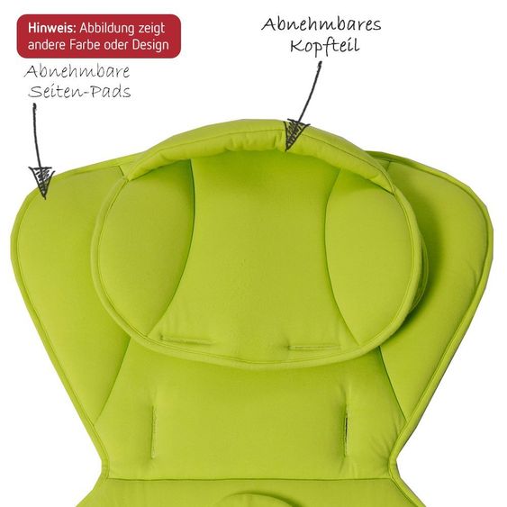 Jette Universal-Auflage X-Pad Memory Foam für Kinderwagen - Royal