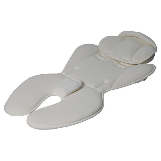 Jette Universal-Auflage X-Pad Memory Foam für Kinderwagen - Weiß