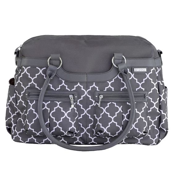 JJ COLE Wickeltasche Satchel - Stone Arbor