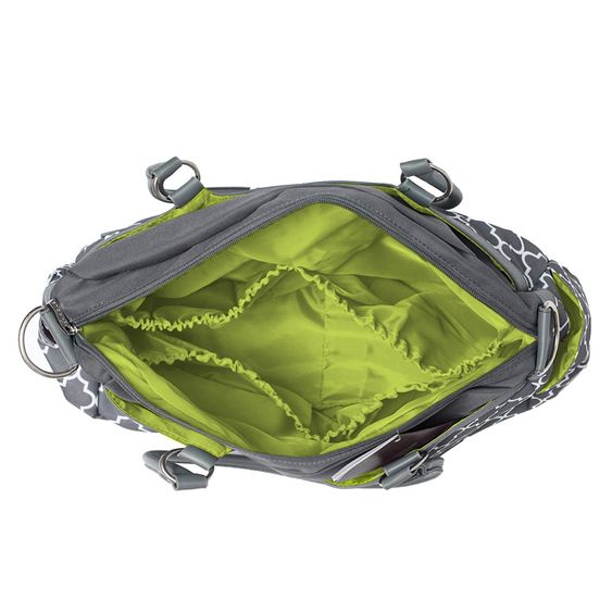 JJ COLE Wickeltasche Satchel - Stone Arbor