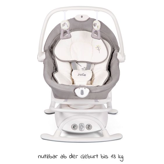 joie 2in1 baby swing Sansa from birth - 13 kg removable seat can be used as a baby bouncer - Fern