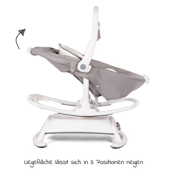 joie 2in1 baby swing Sansa from birth - 13 kg removable seat can be used as a baby bouncer - Fern