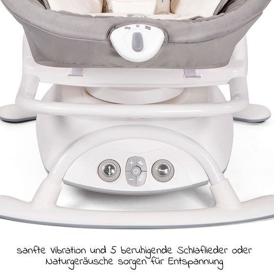 joie 2in1 baby swing Sansa from birth - 13 kg removable seat can be used as a baby bouncer - Fern