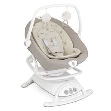 2in1 Babyschaukel Sansa ab Geburt - 9 kg abnehmbarer Sitz als Babywippe nutzbar - Cosmo Tan