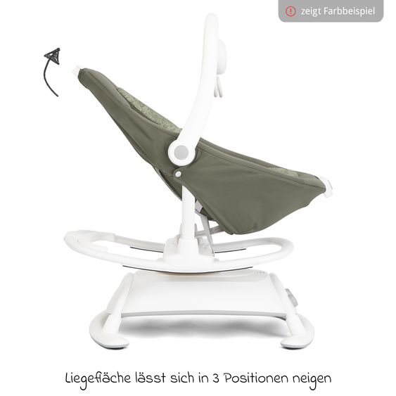 joie 2in1 Babyschaukel Sansa ab Geburt - 9 kg abnehmbarer Sitz als Babywippe nutzbar - Cosmo Tan