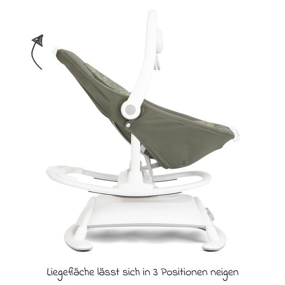 joie 2in1 Babyschaukel Sansa ab Geburt - 9 kg abnehmbarer Sitz als Babywippe nutzbar - Palms