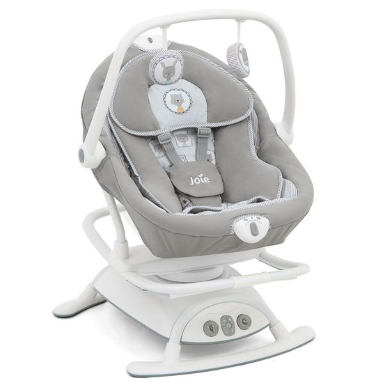 joie 2in1 Babyschaukel Sansa ab Geburt - 9 kg abnehmbarer Sitz als Babywippe nutzbar - Portrait