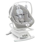 2in1 Babyschaukel Sansa ab Geburt - 9 kg abnehmbarer Sitz als Babywippe nutzbar - Portrait
