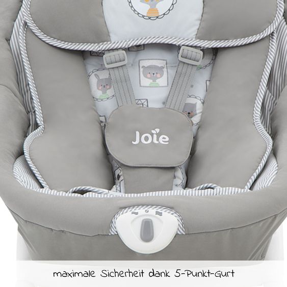 joie 2in1 Babyschaukel Sansa ab Geburt - 9 kg abnehmbarer Sitz als Babywippe nutzbar - Portrait