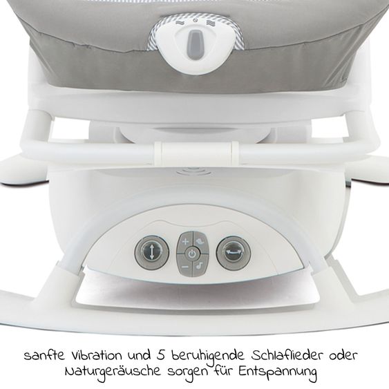 joie 2in1 Babyschaukel Sansa ab Geburt - 9 kg abnehmbarer Sitz als Babywippe nutzbar - Portrait