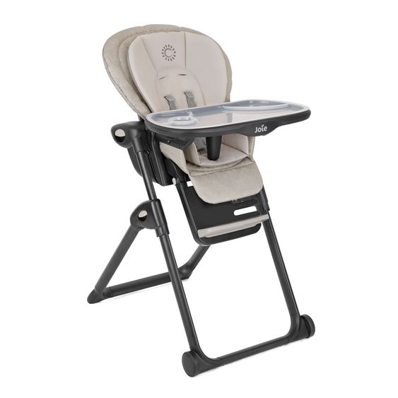 joie 2in1 Hochstuhl Mimzy Recline Wippe und Hochstuhl in einem ab Geburt nutzbar mit Liegeposition - Speckled