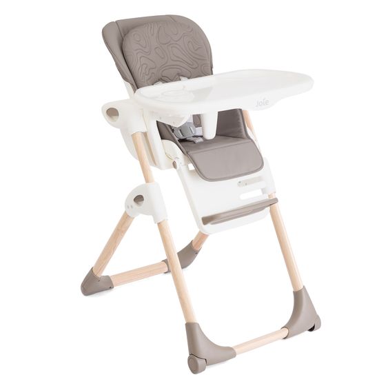 joie 2in1 Hochstuhl Mimzy Recline Wippe und Hochstuhl in einem ab Geburt nutzbar mit Liegeposition - Strata Acorn