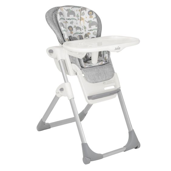 joie 2in1 Hochstuhl Mimzy Recline Wippe und Hochstuhl in einem ab Geburt nutzbar mit Liegeposition - Wild Muted