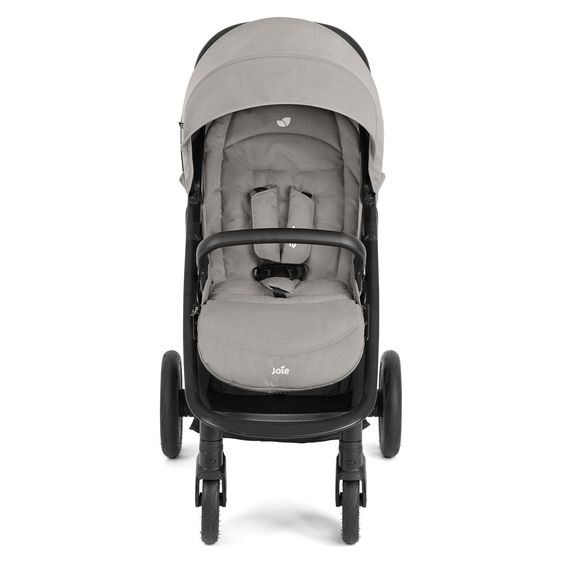 joie 2in1 Kombi-Kinderwagen-Set Litetrax Pro Air bis 22 kg belastbar mit Luftreifen, Schieber-Ablagefach, Babywanne Ramble, Adapter & Zubehör Paket - Pebble