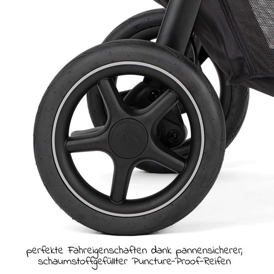 joie 2in1 Kombi-Kinderwagen-Set Mytrax Pro bis 22 kg belastbar mit Teleskopschieber, Getränkehalter, Babywanne Ramble, Adapter & Zubehör Paket - Shale