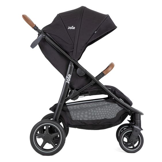 joie 2in1 Kombi-Kinderwagen-Set Mytrax Pro bis 22 kg belastbar mit Teleskopschieber, Getränkehalter, Babywanne Ramble, Adapter & Zubehör Paket - Shale