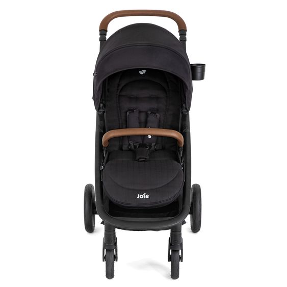 joie 2in1 Kombi-Kinderwagen-Set Mytrax Pro bis 22 kg belastbar mit Teleskopschieber, Getränkehalter, Babywanne Ramble, Adapter & Zubehör Paket - Shale